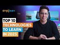 Top 10 technologies to learn in 2023  trending technologies in 2023  simplilearn