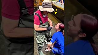 Shes Eating Fish ? Shocking Ocean Fact