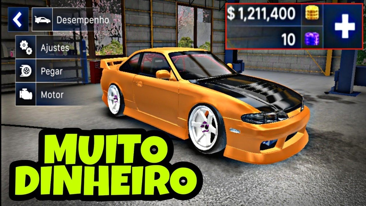 Hashiriya Drifter 1.4.0.2 MOD/HACK [DINHEIRO INFINITO/UNLIMITED MONEY