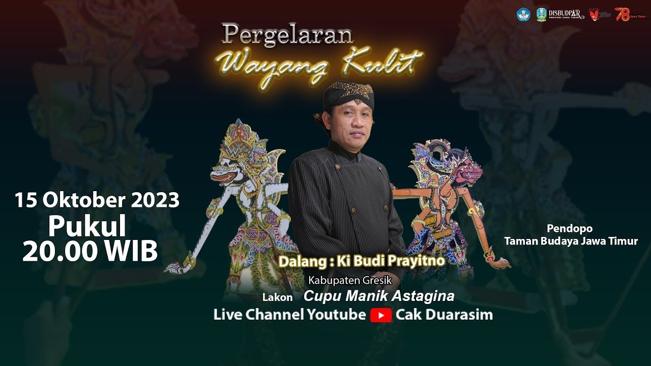 Pergelaran Wayang Ki Budi Prayitno Lakon Cupu Manik Astagina