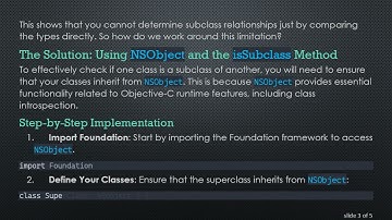 How to Check if a Class is a Subclass of Another Class in Swift