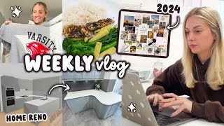 back to work, NEW kitchen design & a baby this year?… WEEKLY VLOG