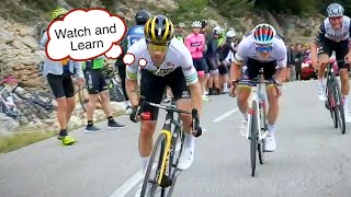 Primoz Roglic Teaches Evenepoel A LESSON on Lo Port | Volta a Catalunya 2023 Stage 5