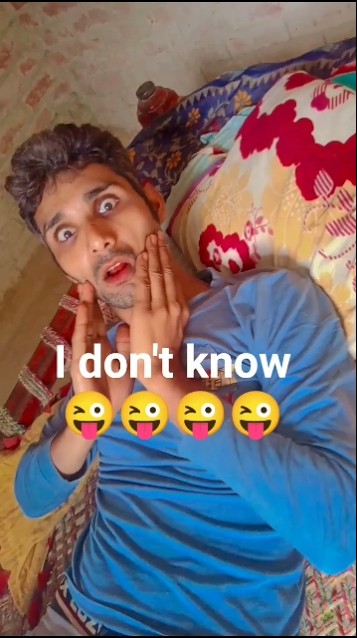 #funny I don't know 😜😜🤭🤭😂😂😂😃😃 मुझे नहीं पता 😂😂😃😃😃 #viralshort # ...