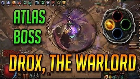 Drox, The Warlord | POE 3.9 Atlas Boss [T10] [SSFHC]