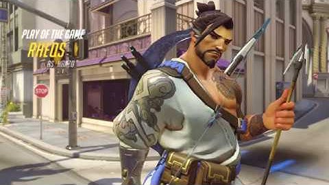 Overwatch - The spawn trap Dragonstrike xD