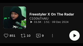 freestyle x on the radar