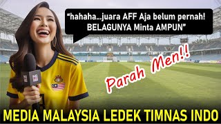 Parah!! Media Malaysia Sindir Timnas Indonesia Cuma Naik Peringkat FIFA Sedikit saja sudah sombong