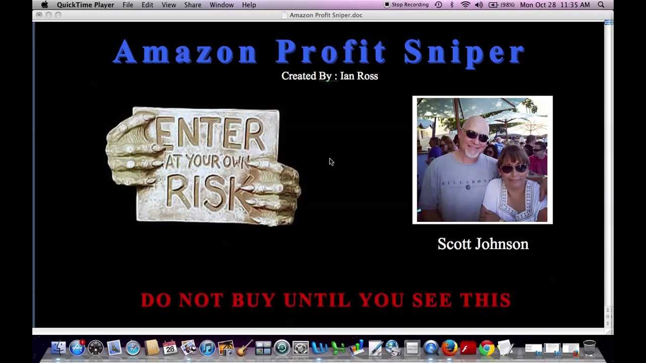BEWARE of Amazon Profit Sniper By Ian Ross - Amazon Profit Sniper Review, Don't Buy!!!