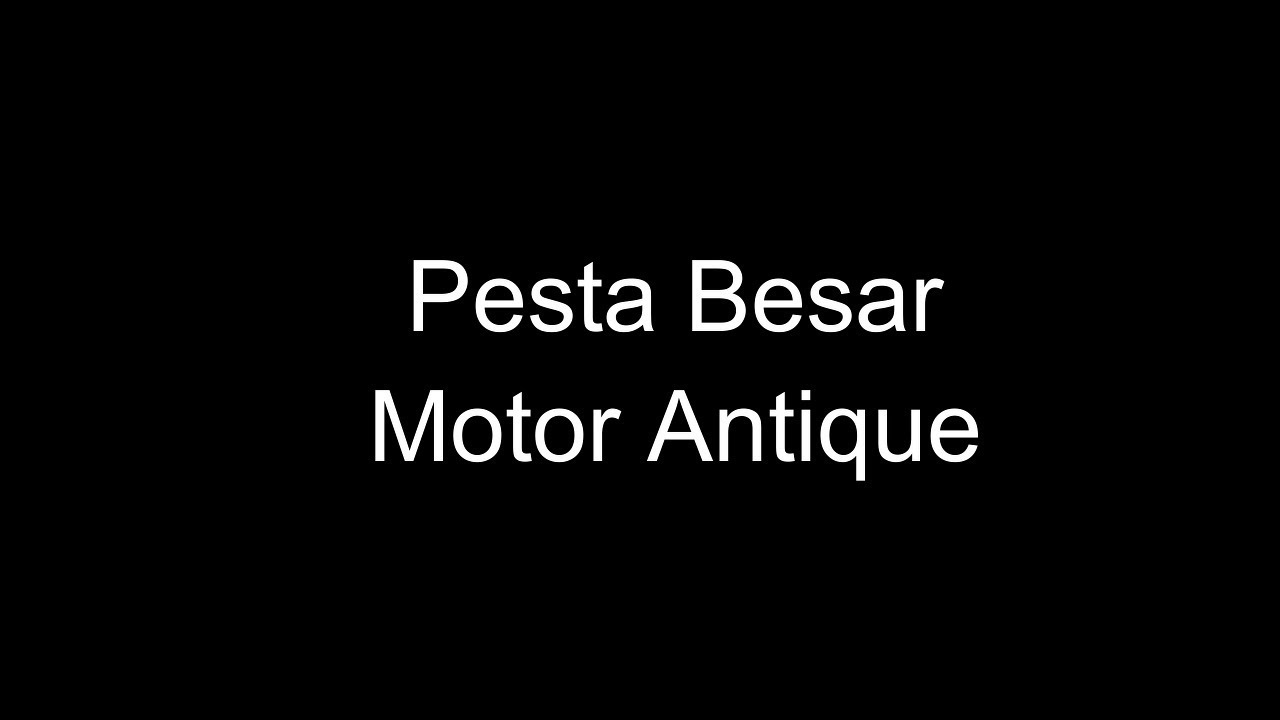 Motor Antique Club Indonesia Wilayah Barat
