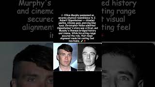 Cillian Murphy's Striking Resemblance to Oppenheimer — Why Nolan Chose Him #cillianmurphy