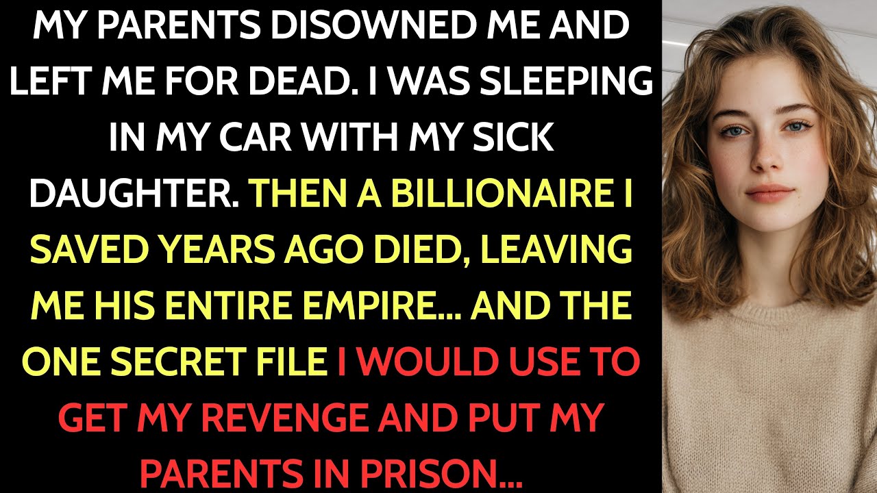 My Business Collapsed, My Parents Disowned Me — But Then A Billionaire’s Will Changed Everything