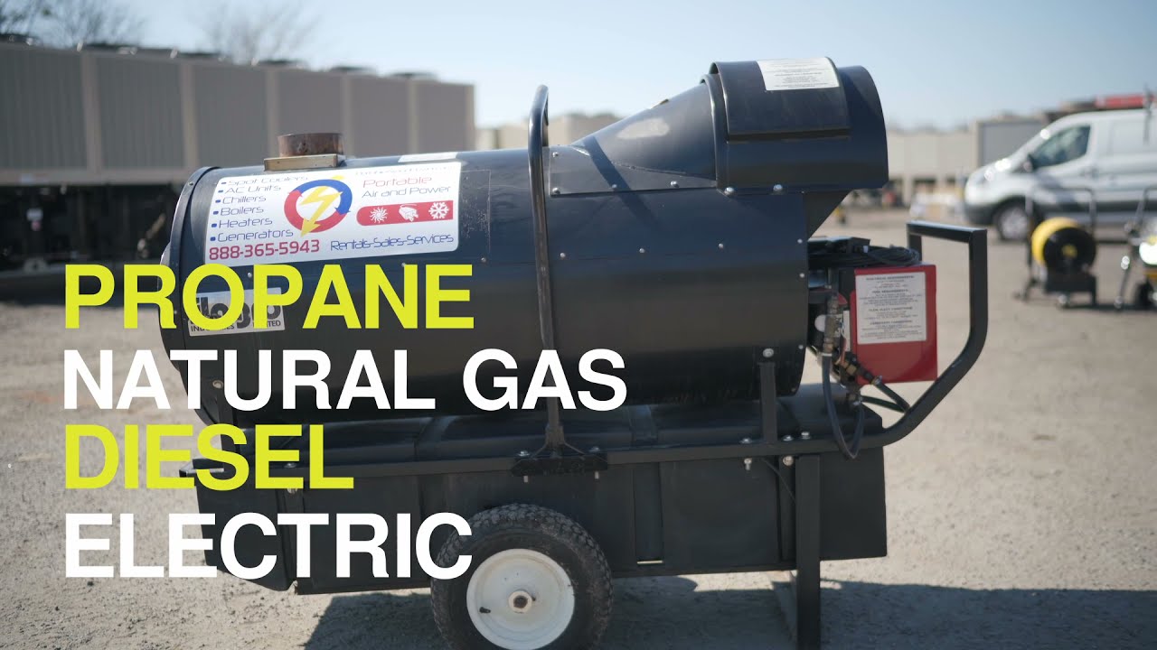Heater and Boiler Rentals | Portable Air and Power
