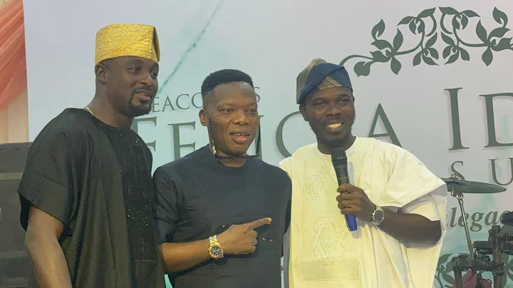 IJEBUU AND NIYI JOHNSON SANG CELESTIAL SONGS WITH MEGA 99