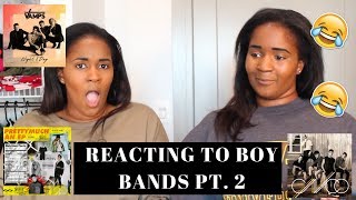 Reacting to Boy Bands Pt. 2 (CNCO, PRETTYMUCH, The Vamps and more!!)