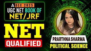 UGC NET Political Science Topper Interview | JRF Topper Interview | UGC NET Topper Prarthna Sharma