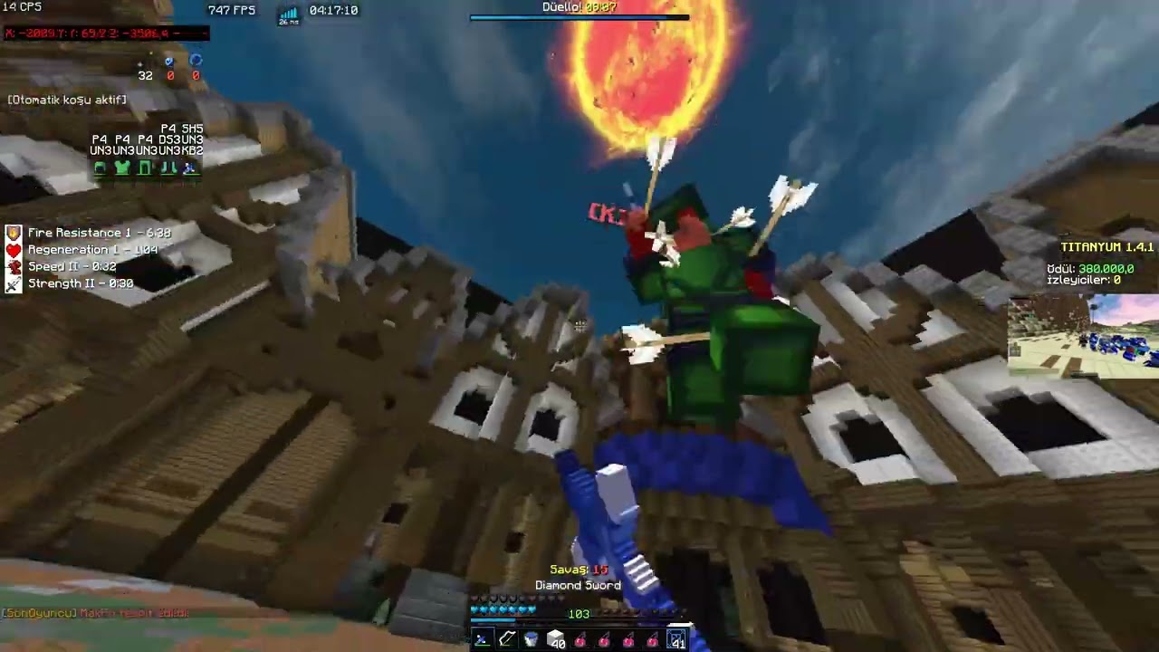 Sonoyuncu Titanyum Yüksek Paralı Duel / Patlayan Claim