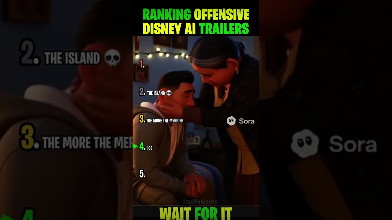 Top funny Disney Pixar ai trailers 