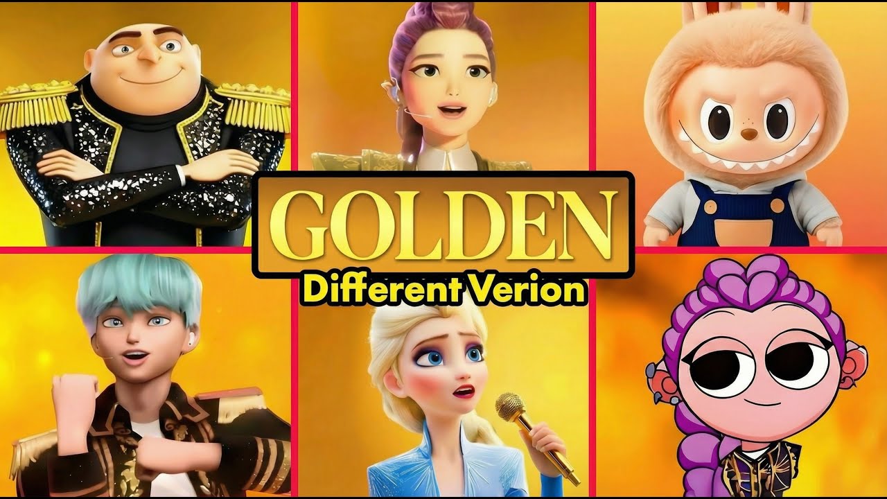 Song 'GOLDEN' Huntr/x Through Different Versions ~ Guess Who's Singing ...