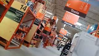 Looking at Plywood PVC Pipes and Other Things at The Home Depot on West Ridge Road in Greece New Y