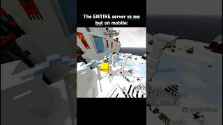 the ENTIRE server vs me but on mobile