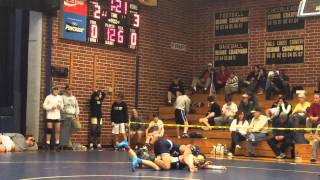 Trent Johnson vs. Jack Hale (Mt. Vernon) 126lbs. 12.20.14
