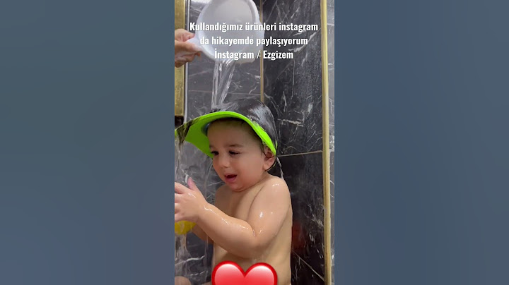 Banyo sevmeyen bebekler için