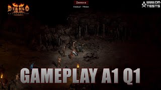 Gameplay Diablo 2 Resurrected : Quête A1Q1 - le repère du mal