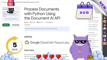 Process Documents with Python Using the Document AI API | #2025 | #GSP925 |#qwiklabs |Solution