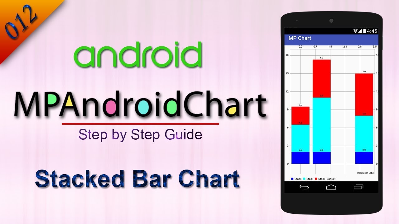 Vertical Stacked Bar Chart Android