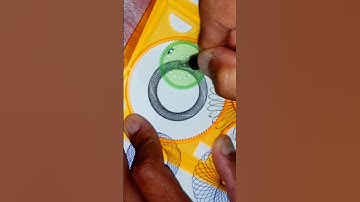 Spirograph part 20 || Asmr videos #spinograph #drawingguide #art