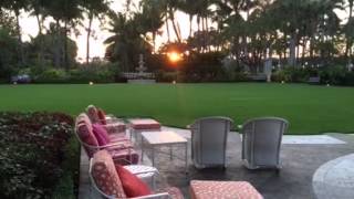 Sunset at the Breakers Hotel