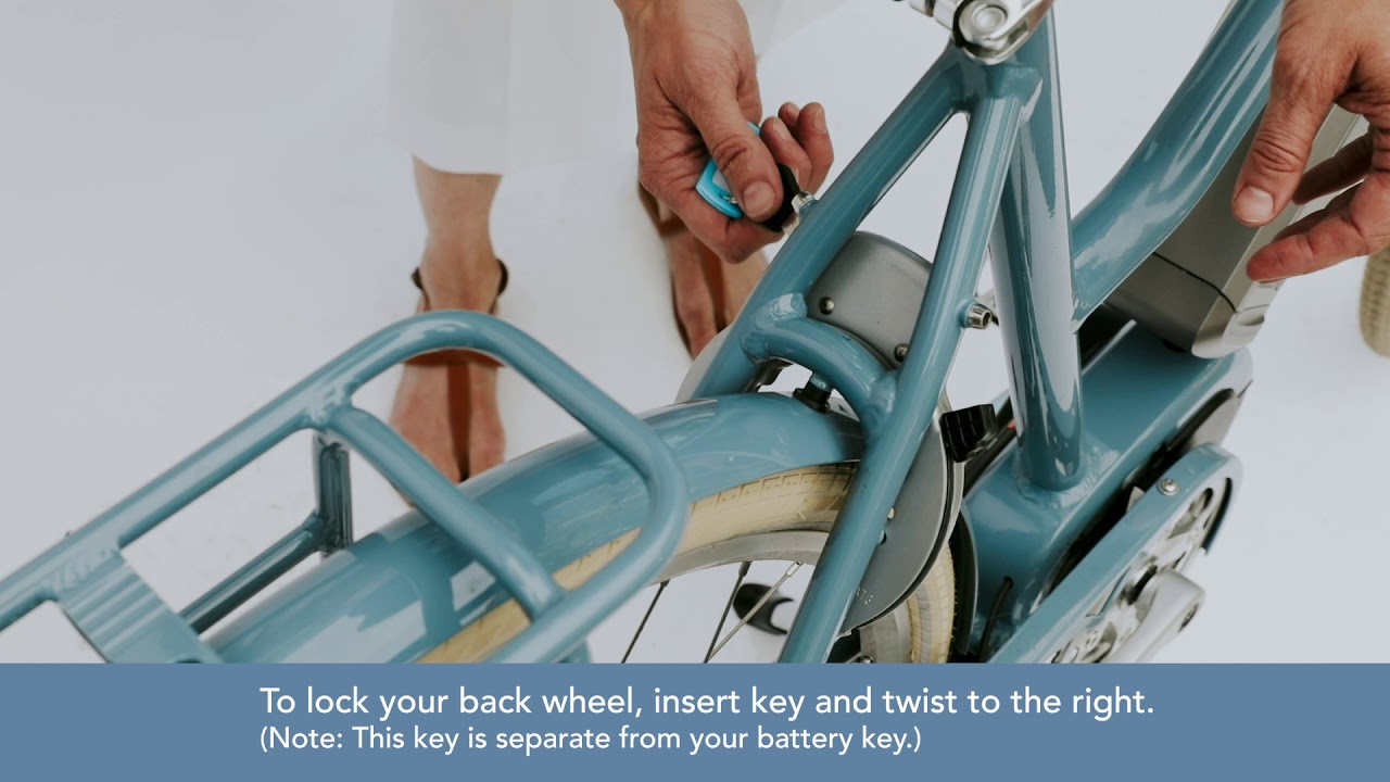 How To Lock the Back Wheel YouTube