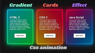 Gradient Neon Effect Cards by css html #css#html #coding #neon #card #websitedesign #ecommerce