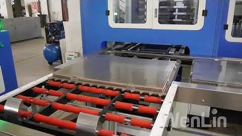 Intelligent Automatic lamination Machine Laminator  WENLIN-Smartlam7500B-8 to produce PVC cards