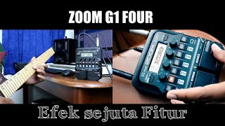 ZOOM G1 FOUR Efek Gitar Sejutaan dengan Fitur Keren