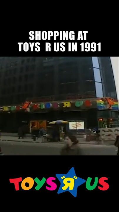 Shopping at Toys R US in 1991 | #toysrus #90s #nostalgia #shorts