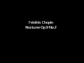 Frdric chopin  nocturne op9 no2 piano solo