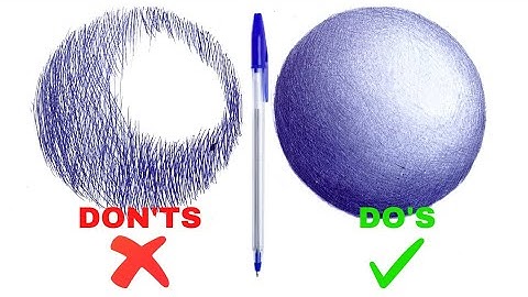Transform Your Drawings with Ballpoint Pen Shading Technique
