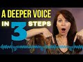 Making your voice deeper  the sound of authority  public speaking