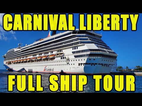 Video: Carnival Libertyn ulkokansialueet ja ulkotilat