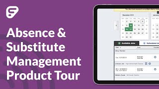 Absence & Substitute Management Software - Full Product Tour screenshot 3