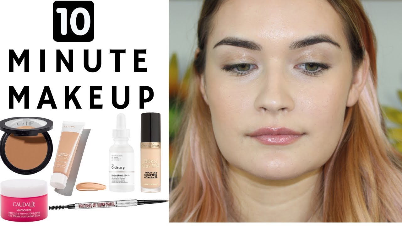 10 MINUTE MAKEUP | INTERVIEW OR OFFICE MAKEUP | EVERYDAY NATURAL MAKEUP ...
