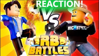 Reacting to RB Battles Ryguy VS Bigbst4tz2 | (Contains Sword Hint)