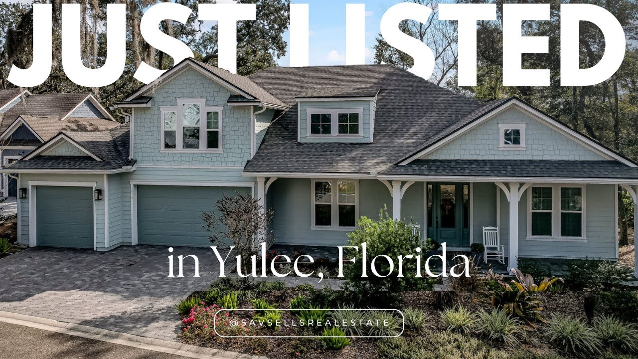 Home for SALE in Yulee Florida 28920 Grandview Manor YouTube