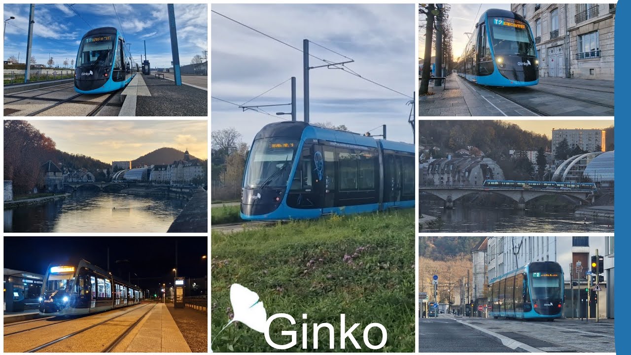 Circulation des nouveaux tramway de Besançon !