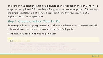 Solving the Delphi Indy SSL Error After Migrating to 10.4 Sydney