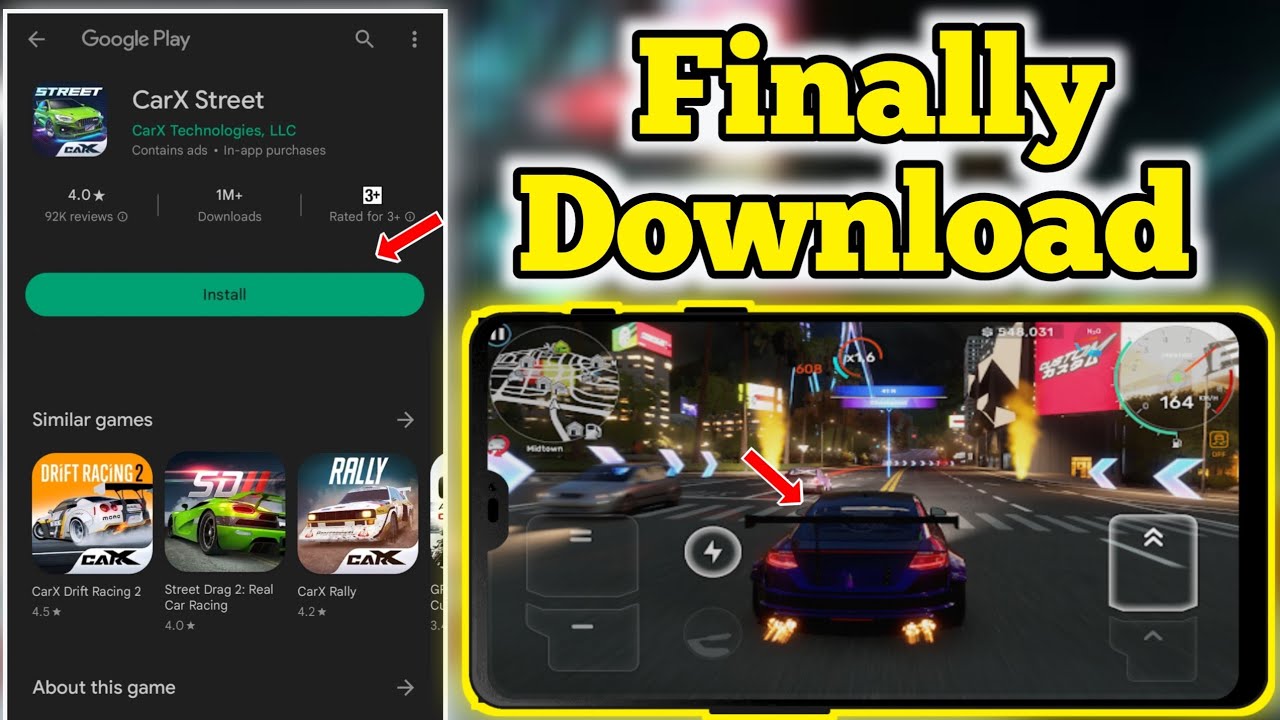 How to Download Carx Street on Android Carx Street Mobile Download