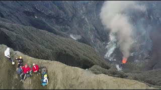 Spectacular drone footage of Dukono Volcano - Indonesia