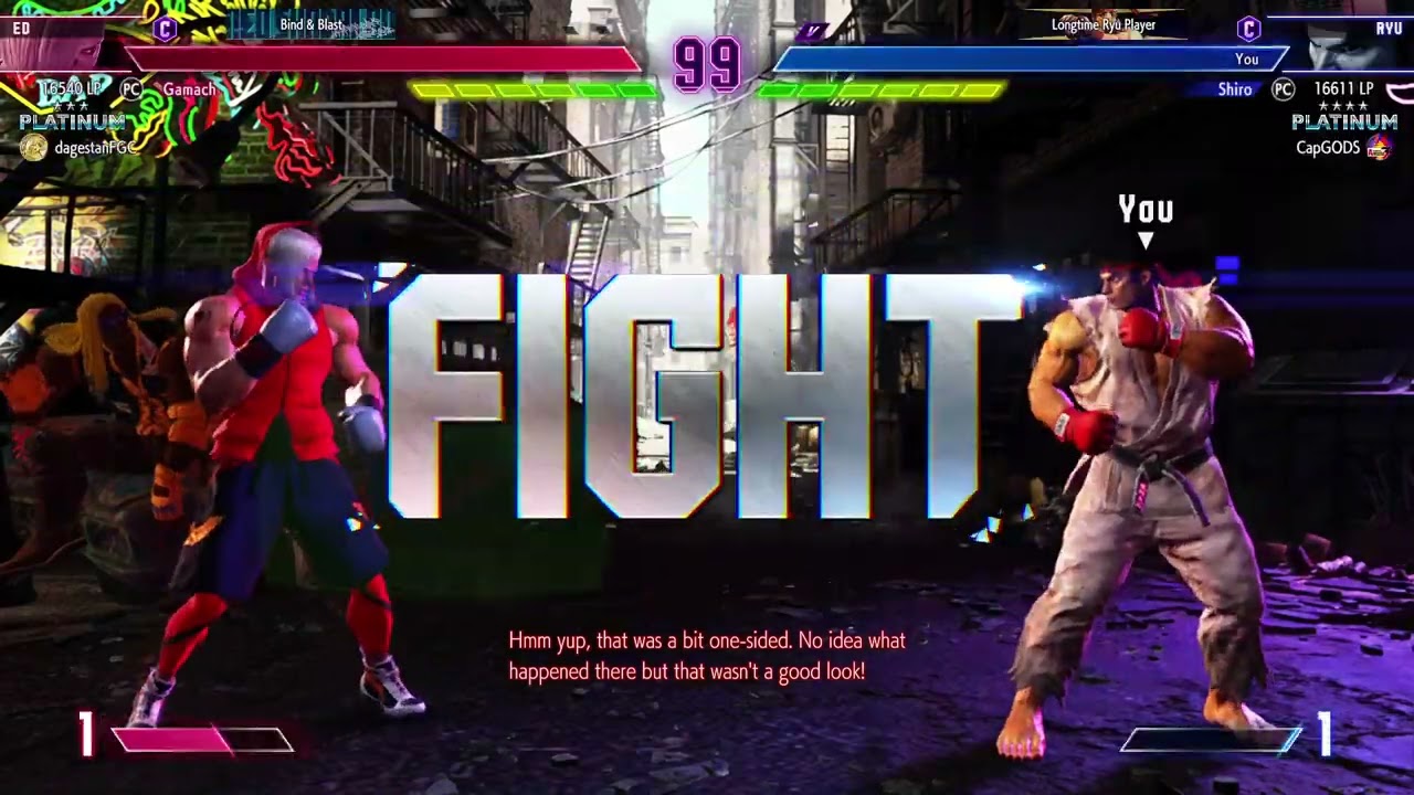 Street Fighter 6 - Ed (Gamach) vs Ryu (me)